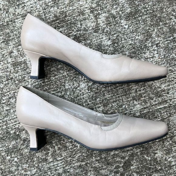 Liz Baker Women's Heel Slip on Leather Upper Tan Size 6.5‎ - Picture 6 of 8